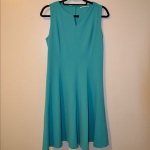 Tahari Teal Dress Size 10